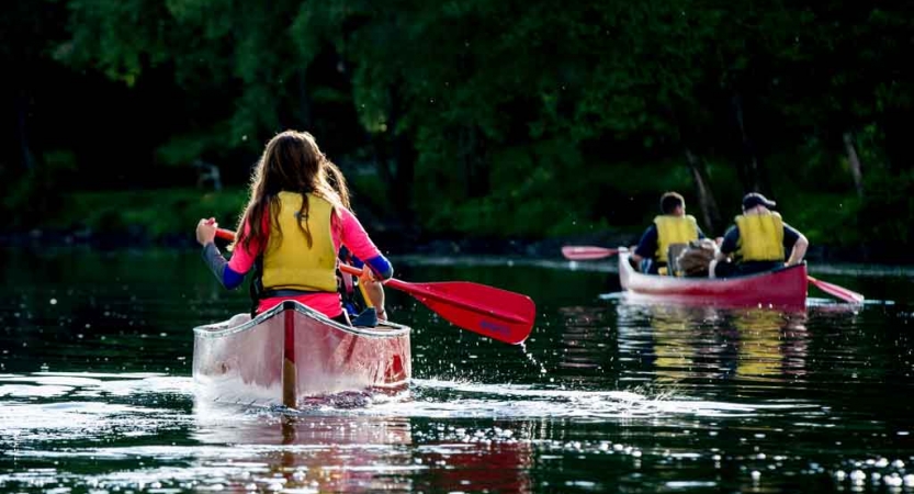 girls only canoeing course in philadelphia 